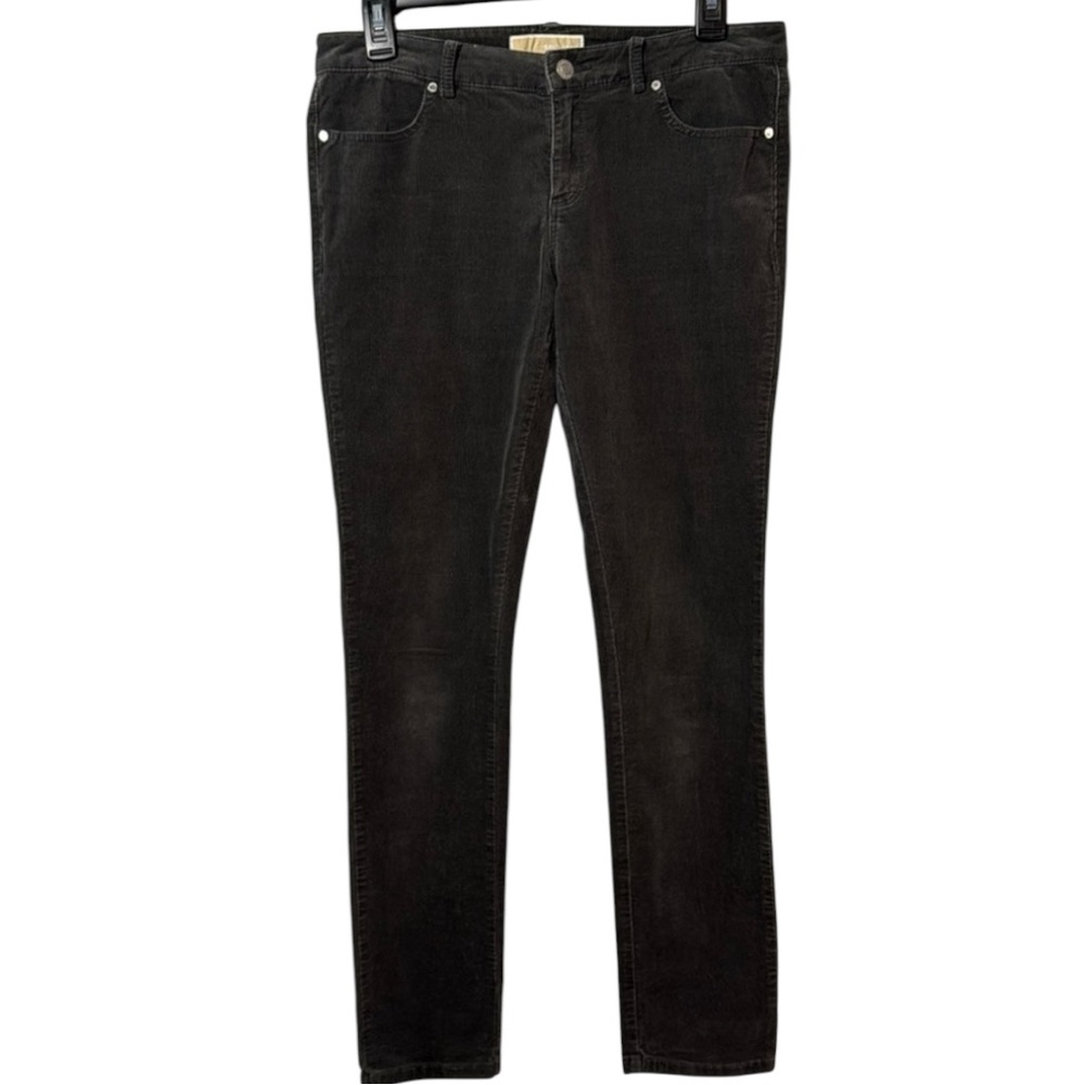 Michael KORS Pants Grey Corduroy Skinny Low Rise in Size 2 EUC